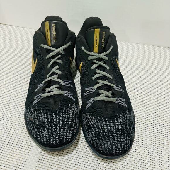Nike Zoom EvidenceII Mens Running Basketball Sneaker Athletic Shoe Mid Top Sz 10 - Picture 11 of 12
